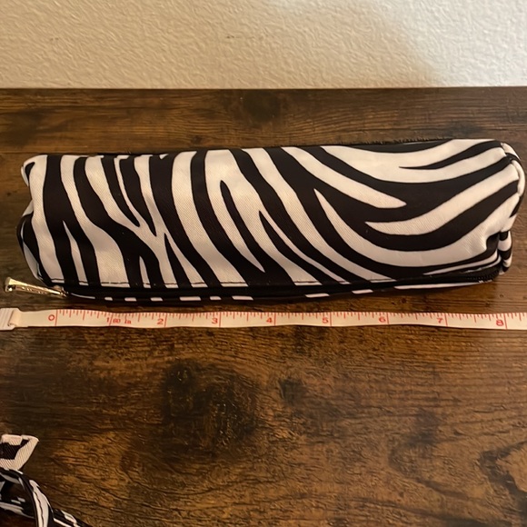 NEW Zebra Print Cosmetic Brush Holder and Bag! CAN BE PERSONALIZED! - Picture 16 of 16
